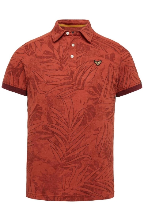 PME legend short sleeve polo pique melange ao
